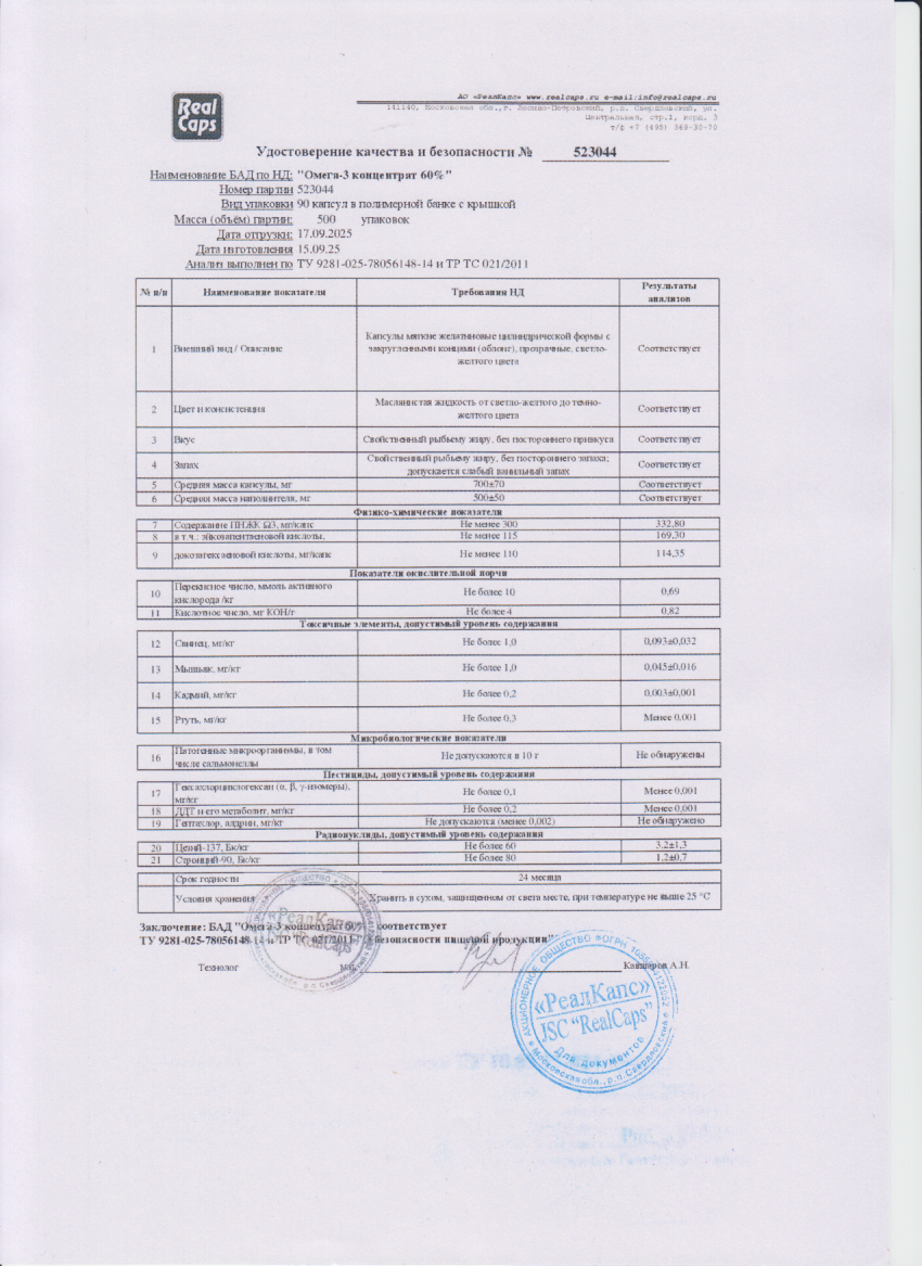 Паспорт №092025